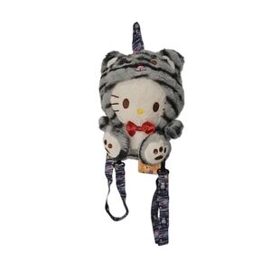 Sanrio Hello Kitty Plush Adjustable & Removable Strap Mini Backpack New